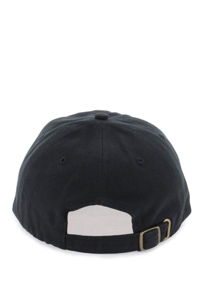 Rotate Cotton Baseball Cap With Rhinestone Logo