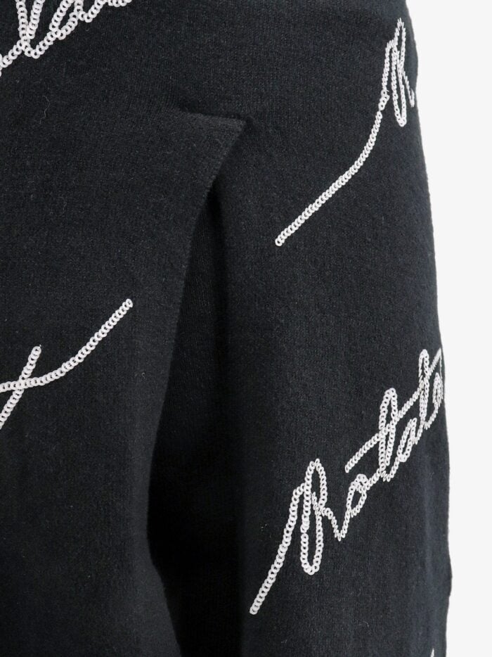 ROTATE Cotton Blend Shorts With Contrasting Logo