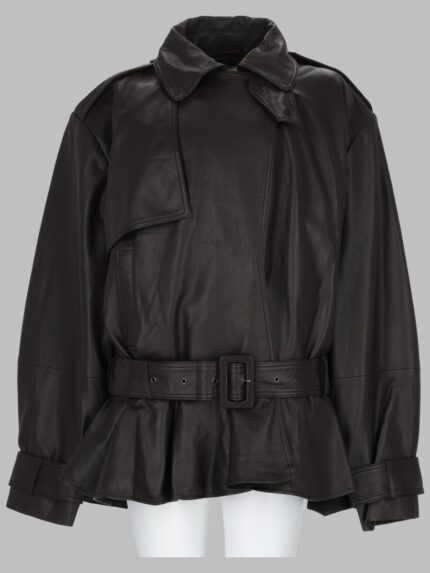 ROTATE GIACCA BIKER IN PELLE