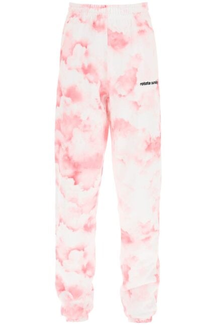 Rotate Mimi Printed Cotton Sweatpants