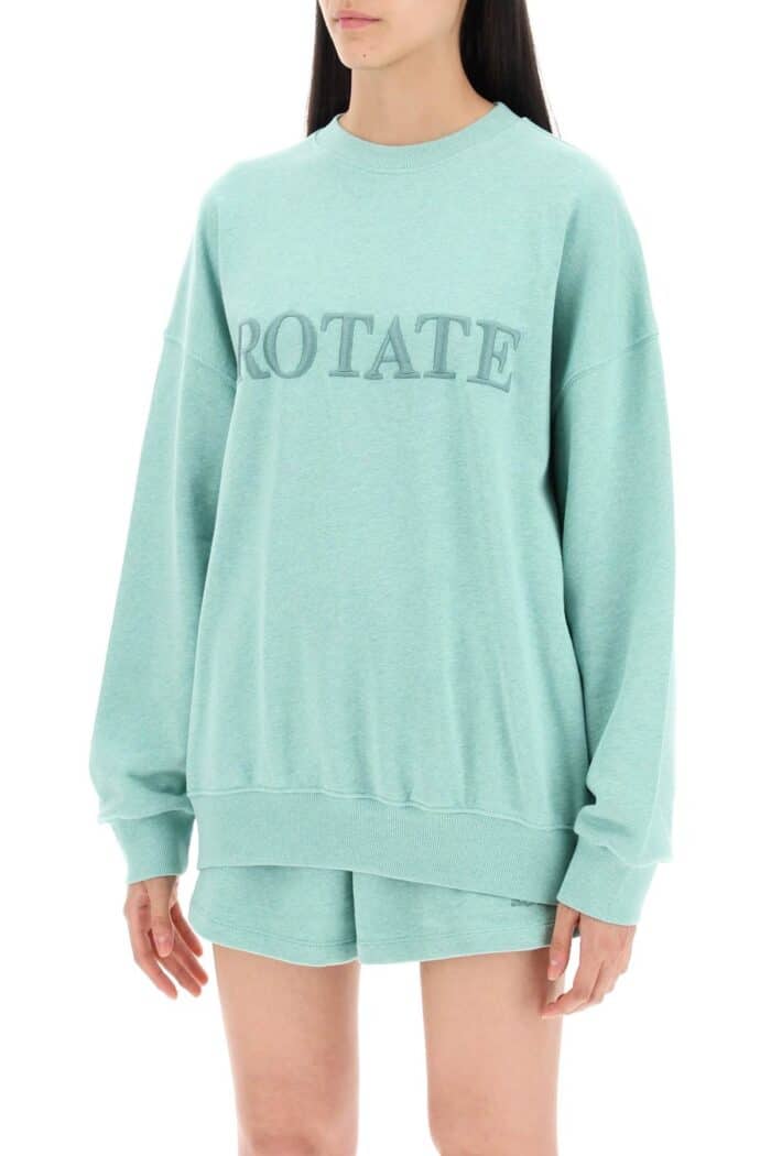 ROTATE Organic Cotton Crewneck Sweatshirt