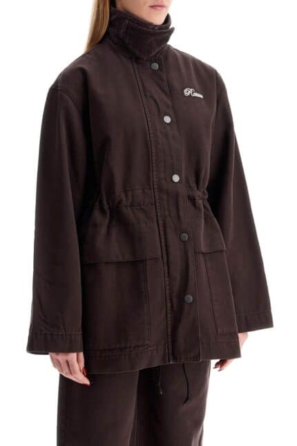 ROTATE 'oversized Jacket With Embroidered