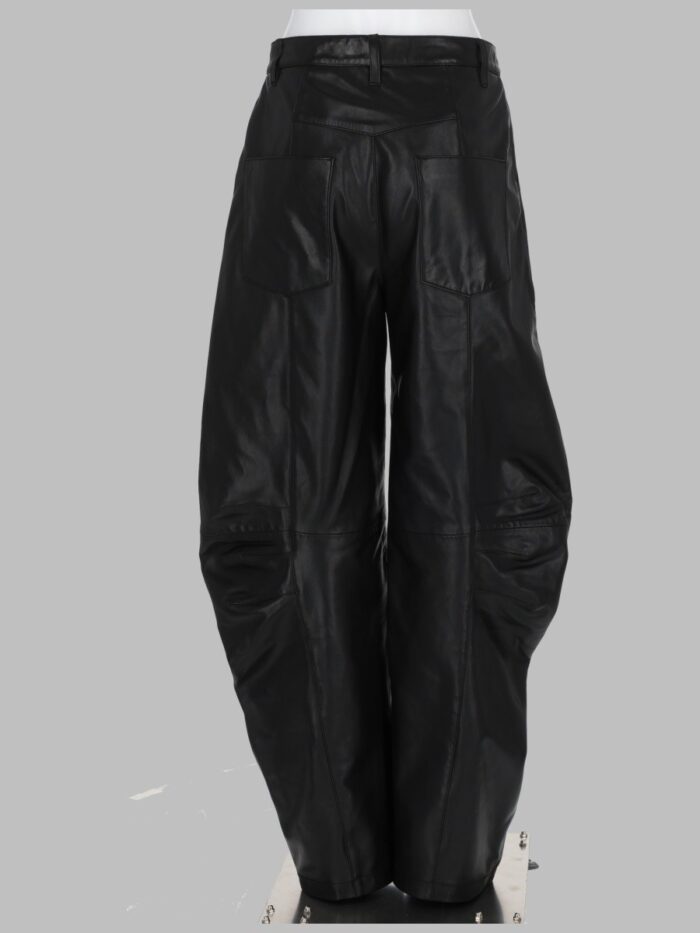 ROTATE PANTALONE CARGO IN PELLE