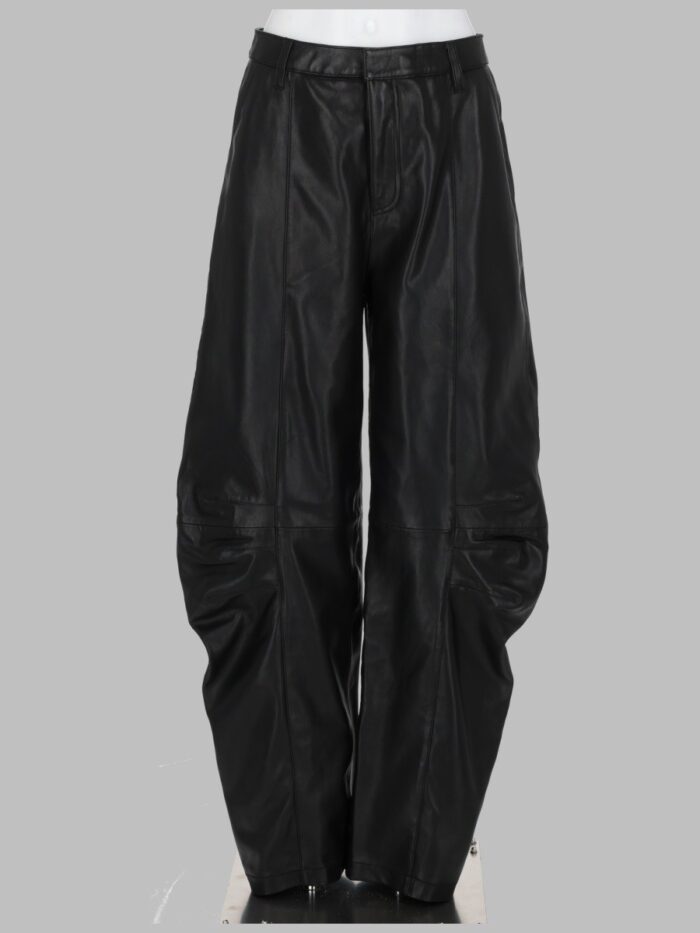 rotate pantalone cargo in pelle ROTATE PANTALONE CARGO IN PELLE