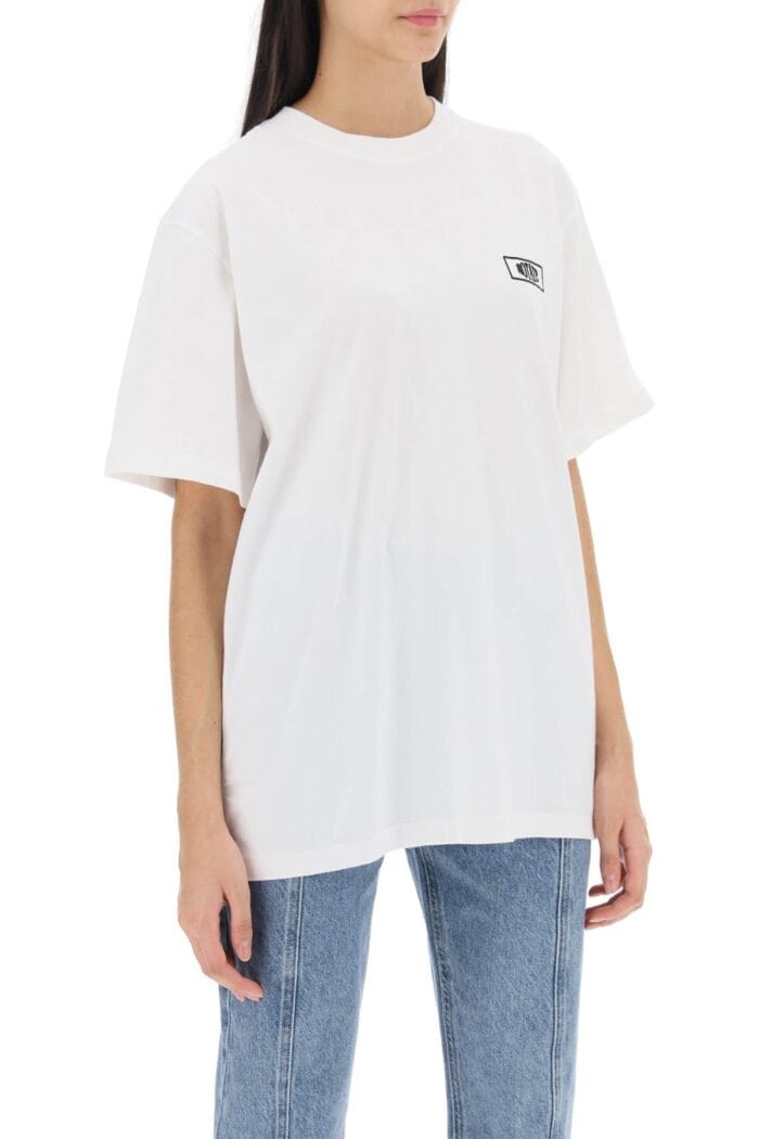 Rotate T-shirt With Logo Embroidery