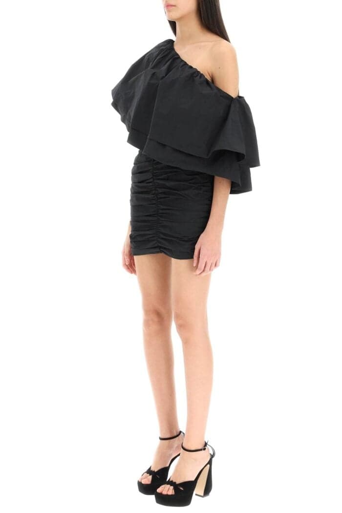 Rotate 'taft' One-shoulder Mini Dress