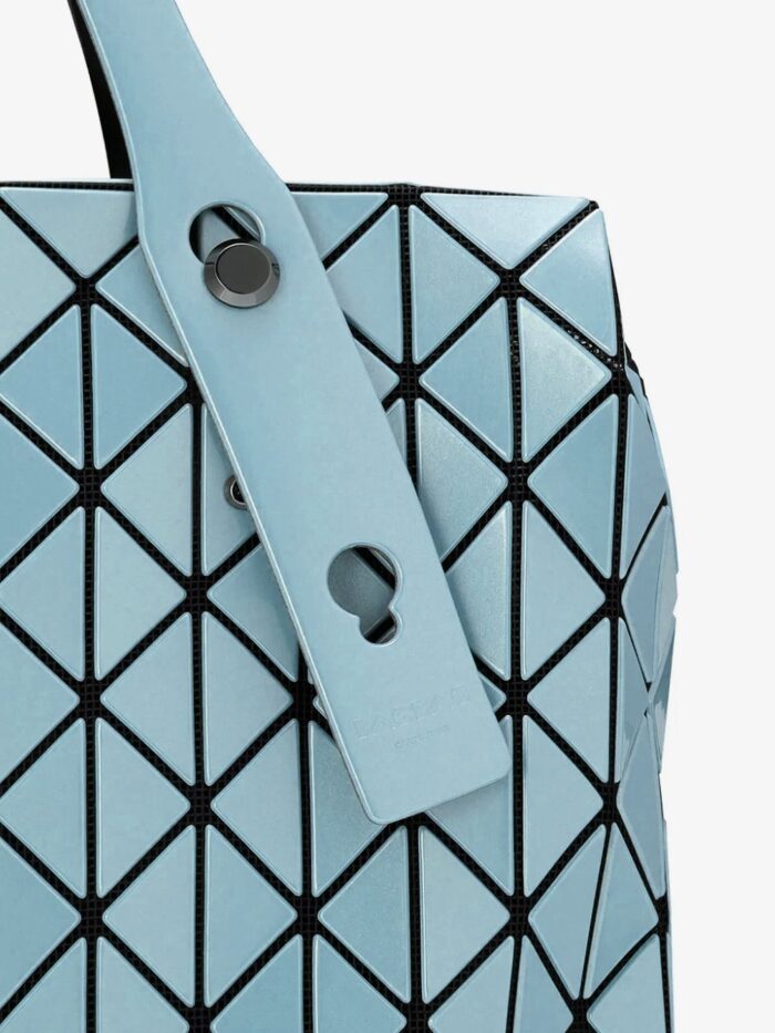 BAO BAO ISSEY MIYAKE Row Metallic Shoulder Bag With Triangular Pattern