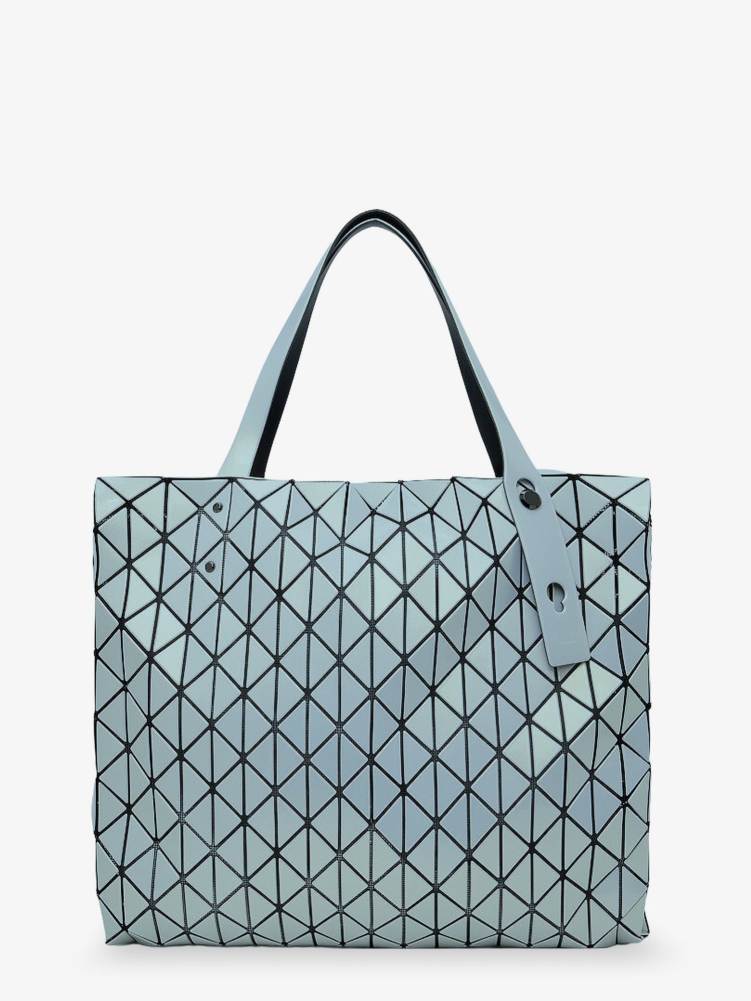 BAO BAO ISSEY MIYAKE Row Metallic Shoulder Bag With Triangular Pattern