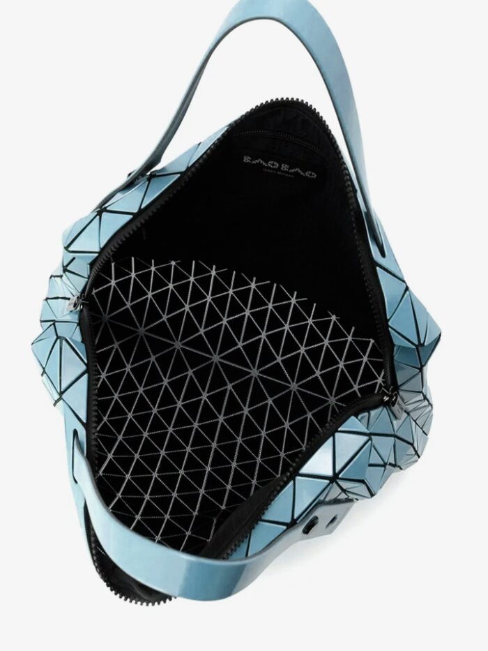 BAO BAO ISSEY MIYAKE Row Metallic Shoulder Bag With Triangular Pattern