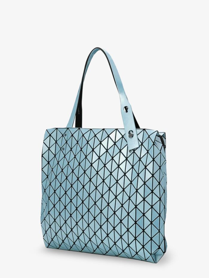 BAO BAO ISSEY MIYAKE Row Metallic Shoulder Bag With Triangular Pattern