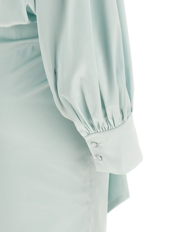 ROTATE BIRGER CHRISTENSEN 'Ruched Long' Dress