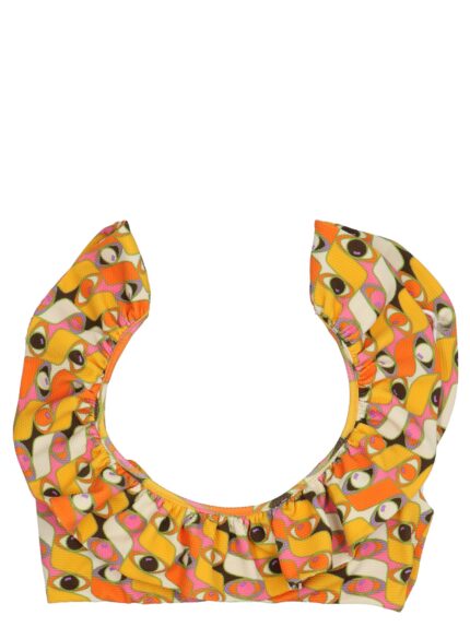 LA DOUBLE J 'Ruffle' Bikini Top