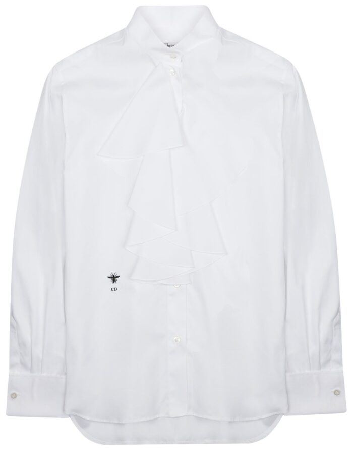 dior ruffle blouse Dior RUFFLE BLOUSE