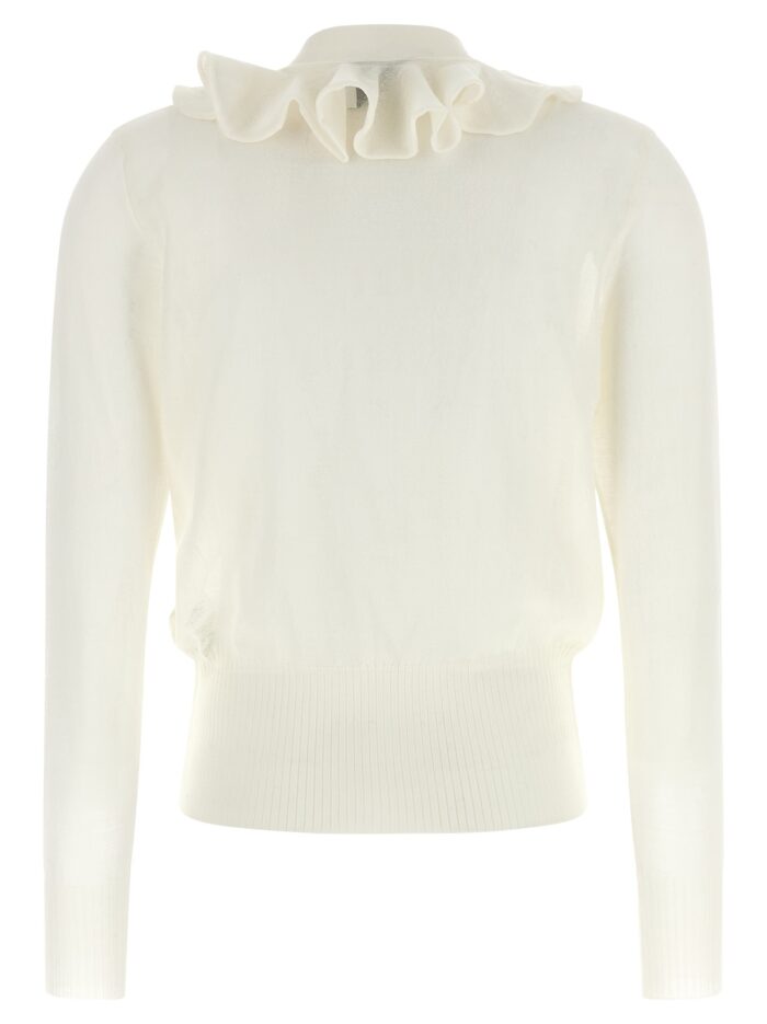 NUDE Ruffle Cardigan