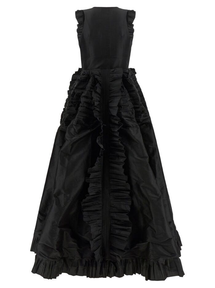 GIOVANNI BEDIN Ruffle Train Dress