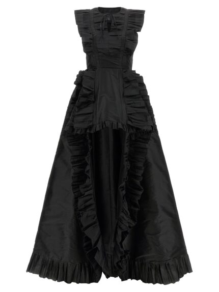 GIOVANNI BEDIN Ruffle Train Dress