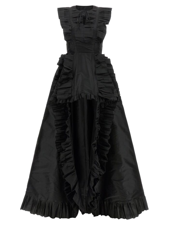 giovanni bedin ruffle train dress GIOVANNI BEDIN Ruffle Train Dress