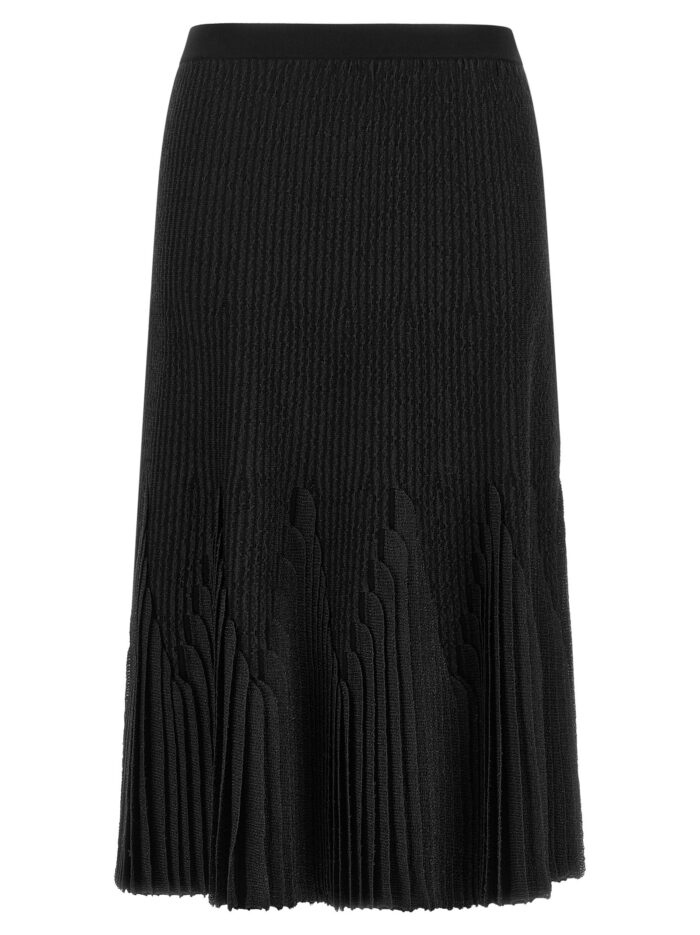 elisabetta franchi ruffled skirt Elisabetta Franchi Ruffled Skirt