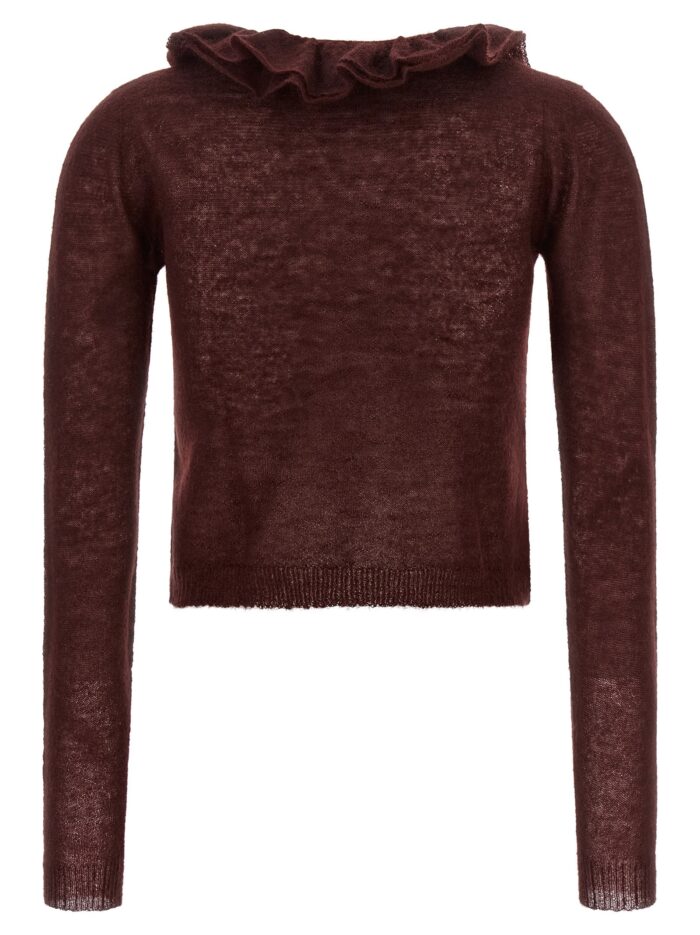 Alberta Ferretti Ruffled Sweater