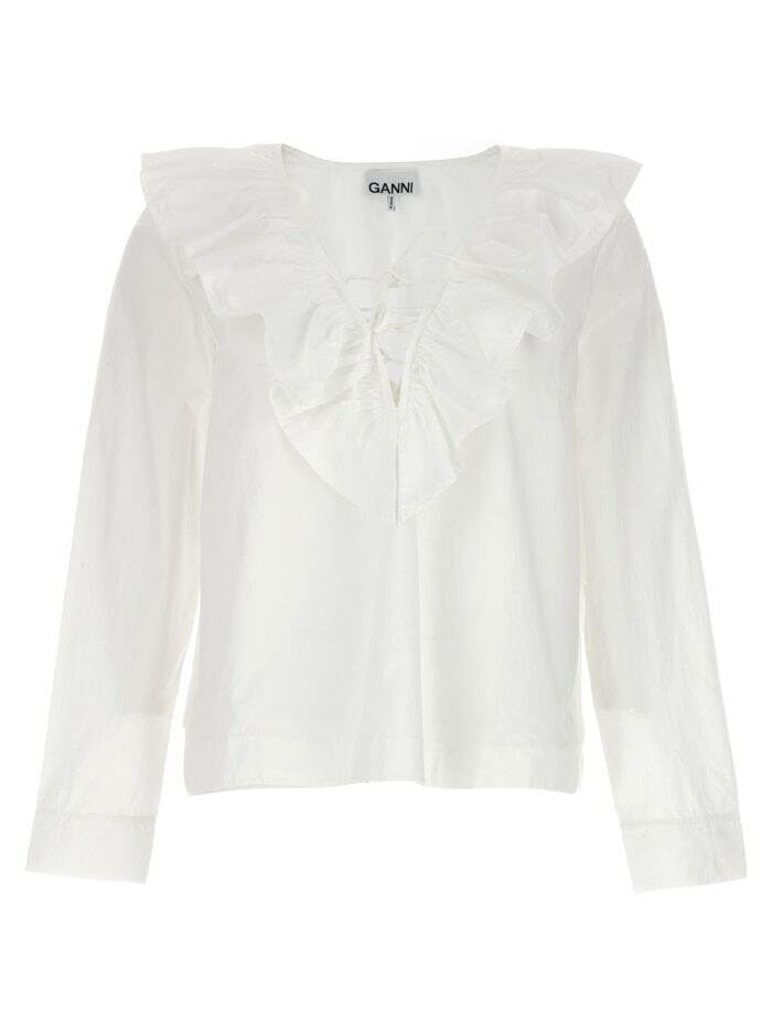 GANNI Ruffles Shirt