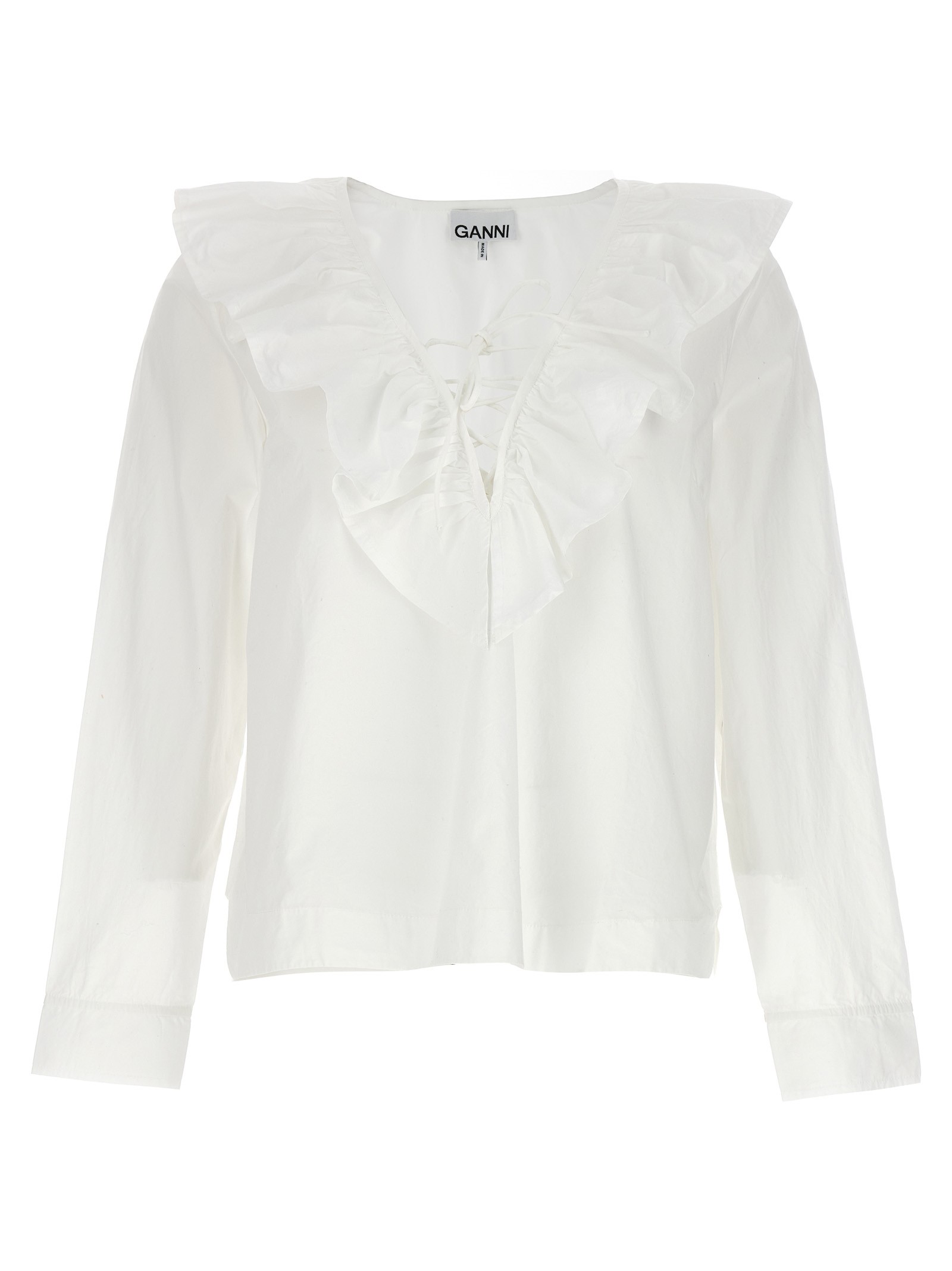GANNI Ruffles Shirt