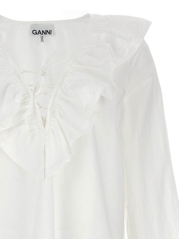 GANNI Ruffles Shirt