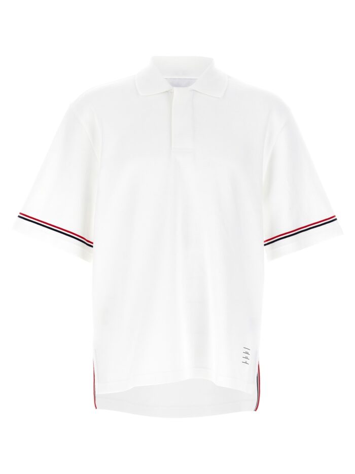 thom browne 'rugby' polo shirt THOM BROWNE 'Rugby' Polo Shirt