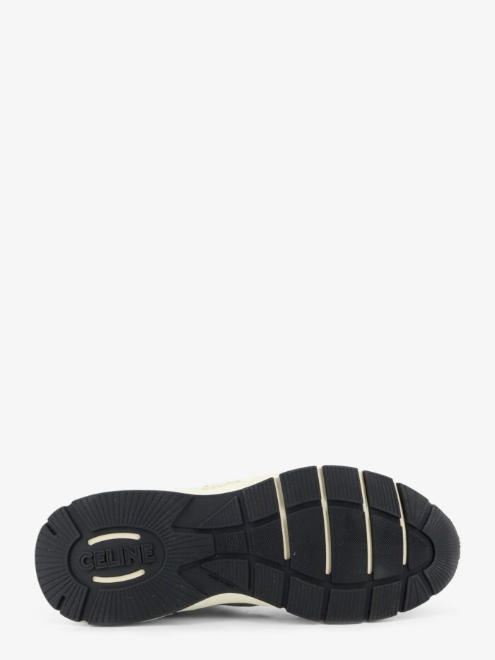 Celine Runner Mesh And Suede Sneakers With Side Logo