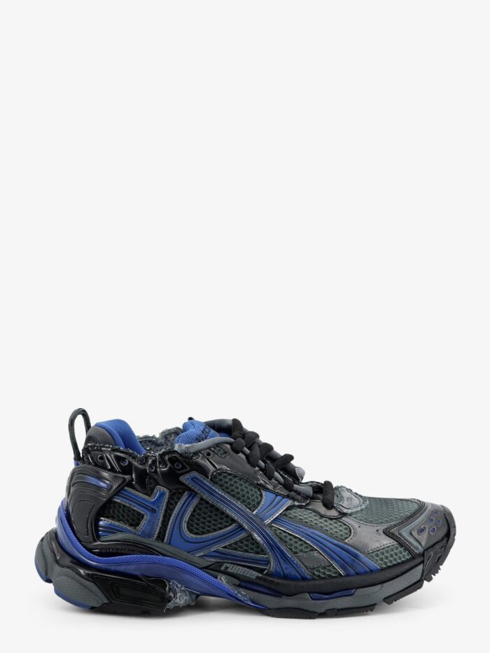 Balenciaga Runner Sneakers In Mesh With Contrasting Inserts