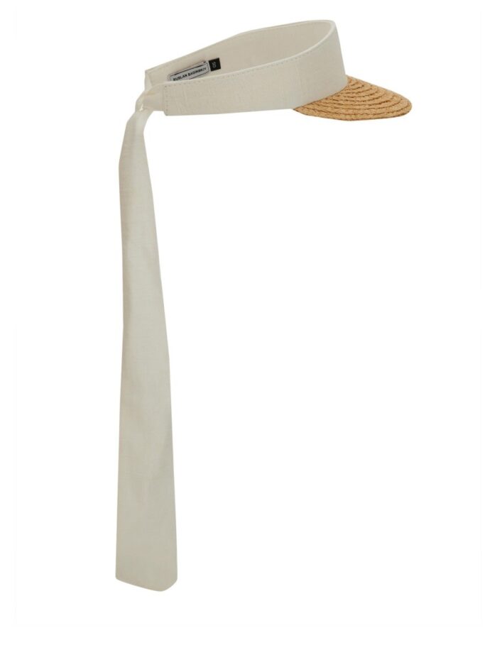 RUSLAN BAGINSKIY LINEN VISOR