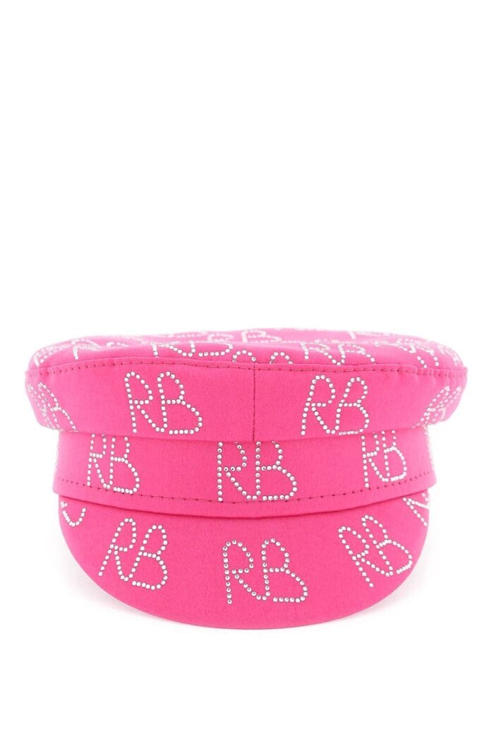 Ruslan Baginskiy Rhinestones Baker Boy Cap