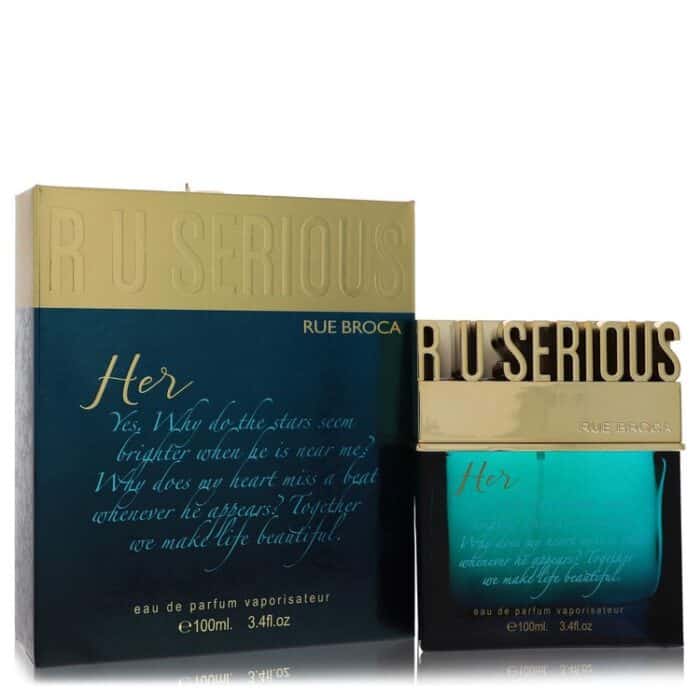 R U Serious Her By Rue Broca - Eau De Parfum Spray 3.4 Oz