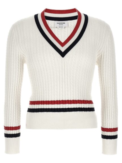 THOM BROWNE RWB Intarsia Sweater