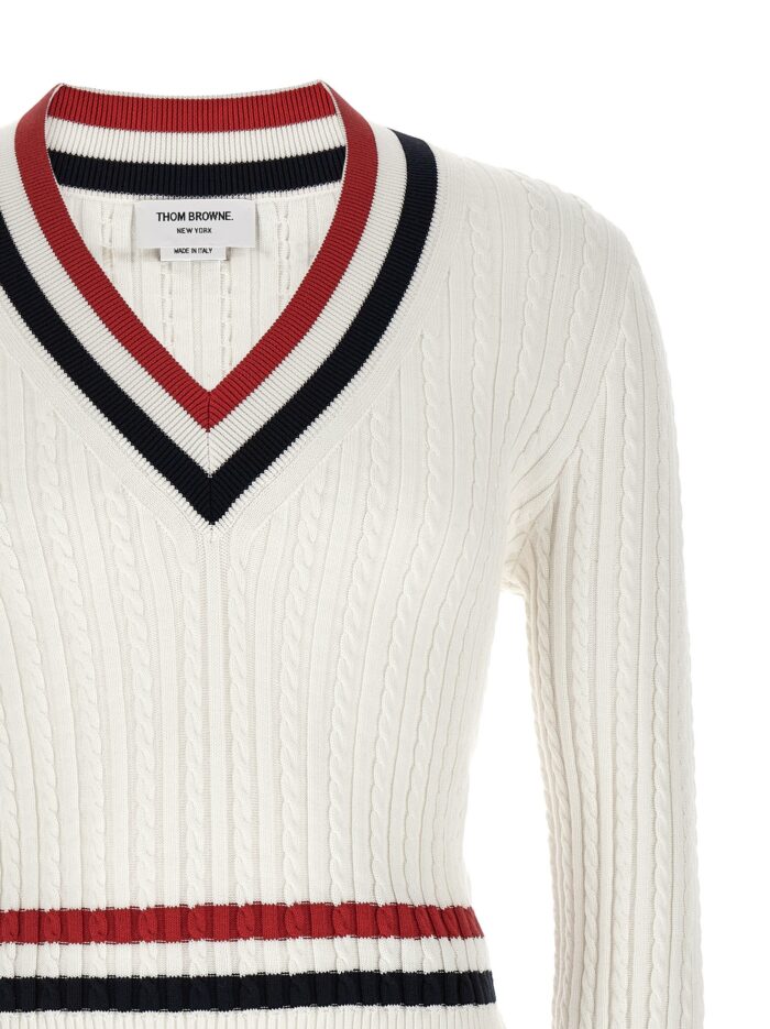 THOM BROWNE RWB Intarsia Sweater