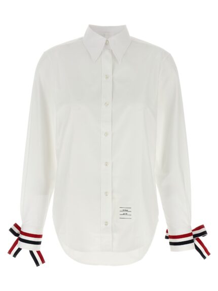THOM BROWNE RWB Tape Cuffs Shirt