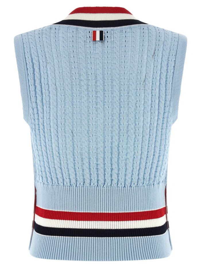 THOM BROWNE 'RWB' Vest