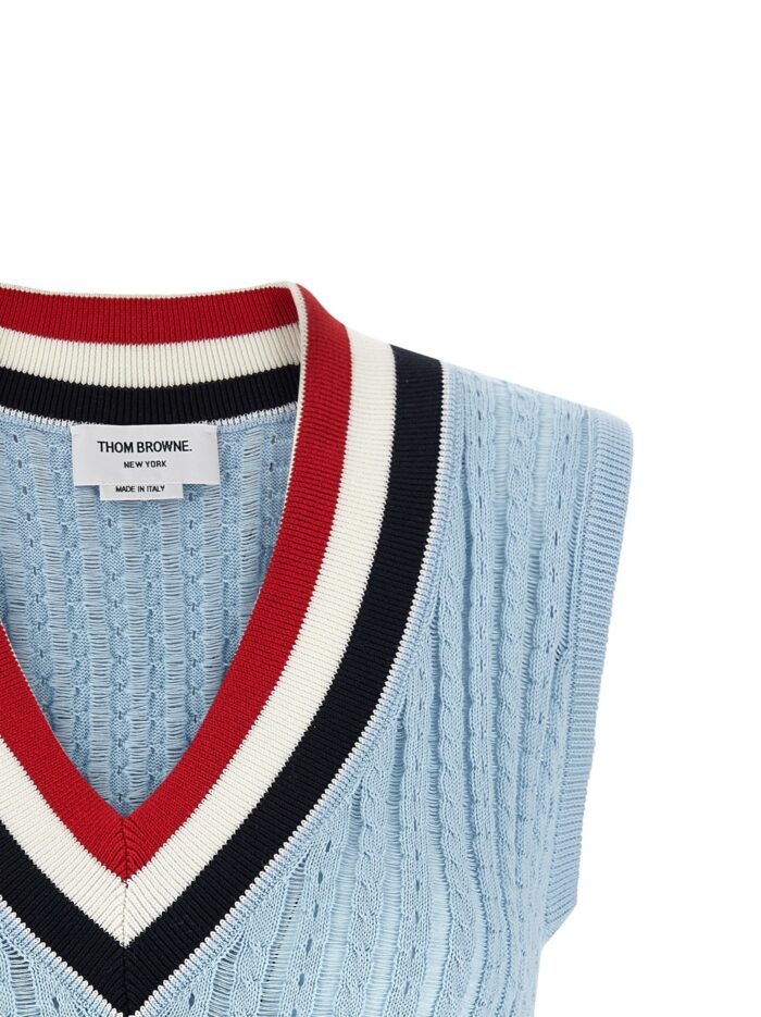 THOM BROWNE 'RWB' Vest
