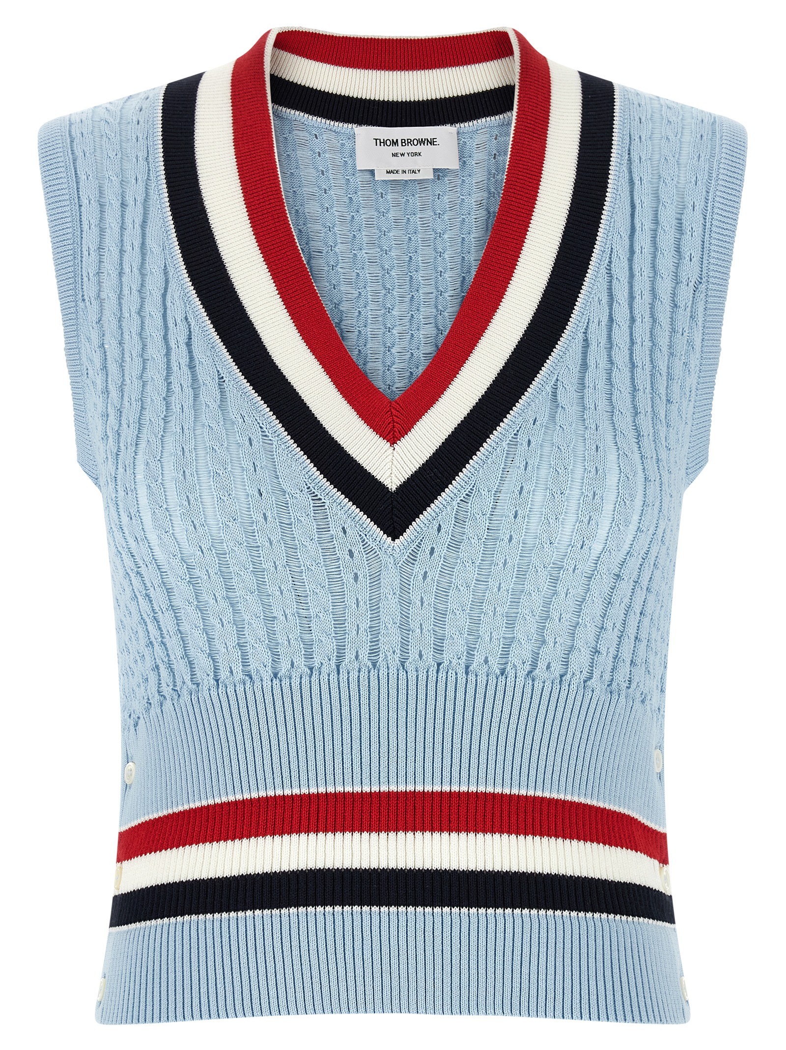 THOM BROWNE 'RWB' Vest