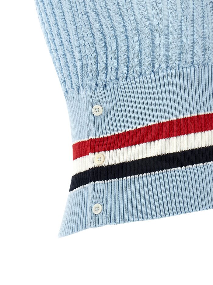 THOM BROWNE 'RWB' Vest