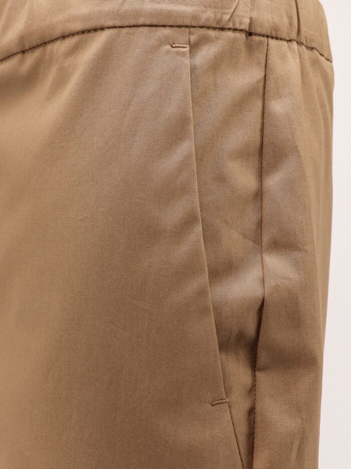 'S MAX MARA Argento Cotton Trouser