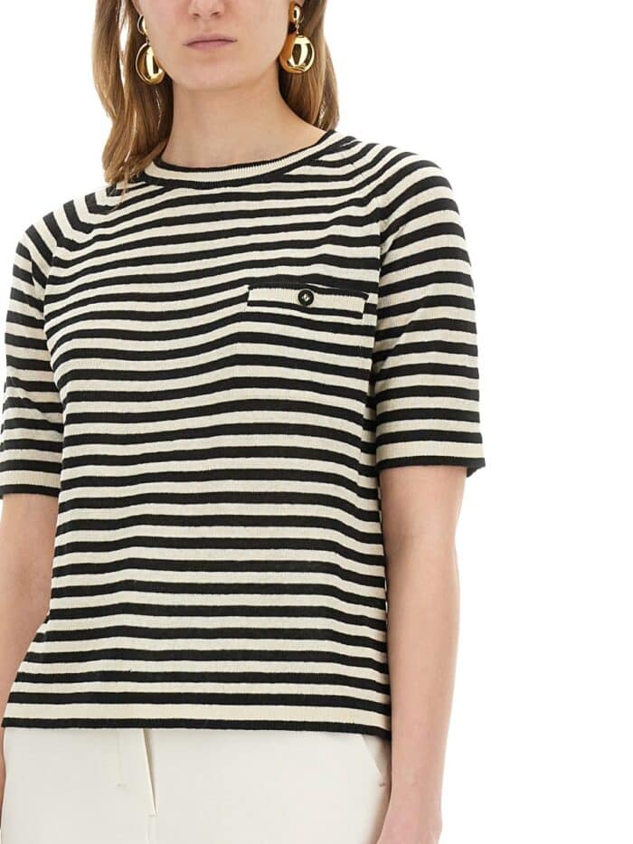 S MAX MARA "BLESSED" KNITTED T-SHIRT