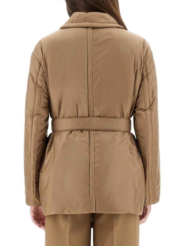 S MAX MARA "CALLA" PADDED TRENCH COAT