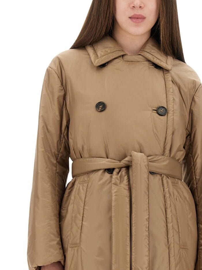 S MAX MARA "CALLA" PADDED TRENCH COAT
