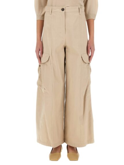 S MAX MARA CARGO PANTS "ROSATEA"