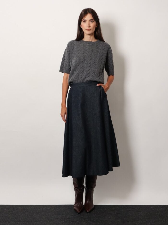 'S MAX MARA Cecile Denim Skirt