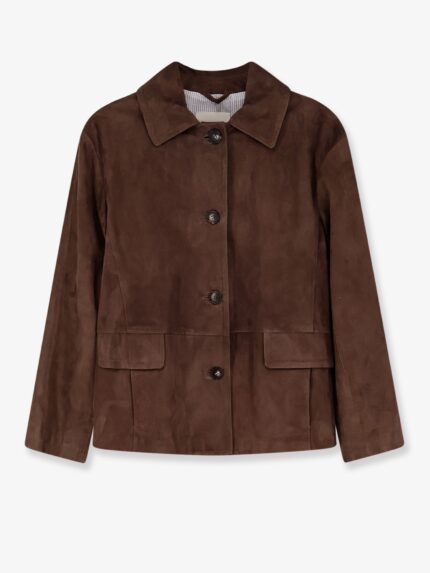 'S MAX MARA Charme Suede Jacket