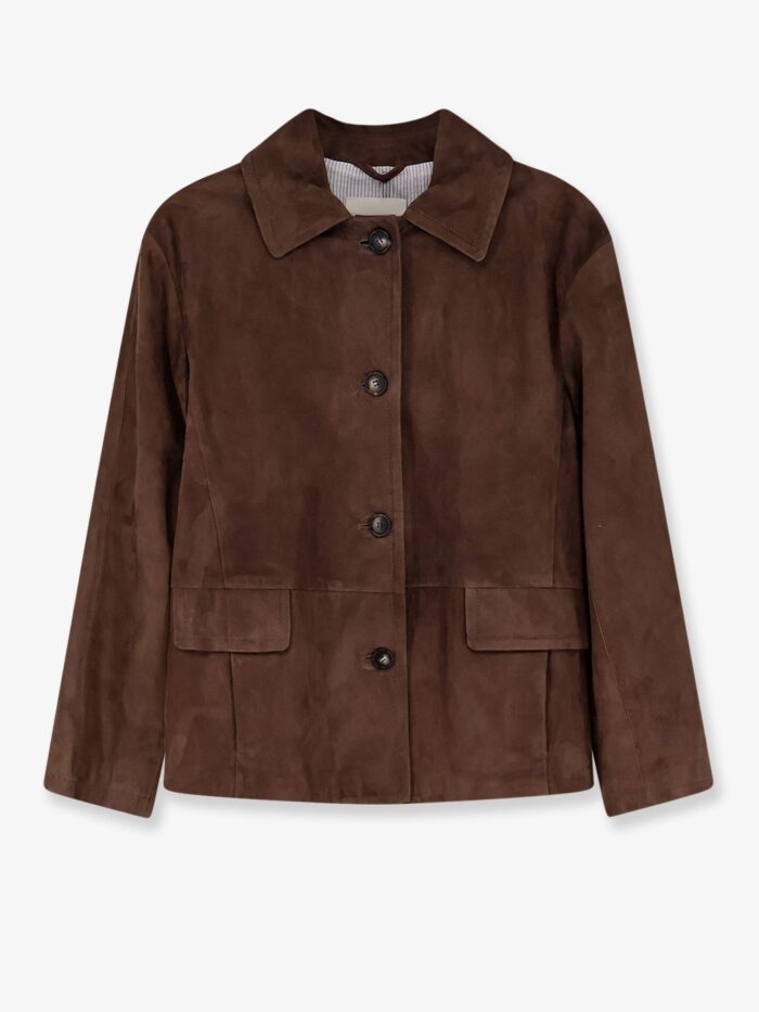 'S MAX MARA Charme Suede Jacket