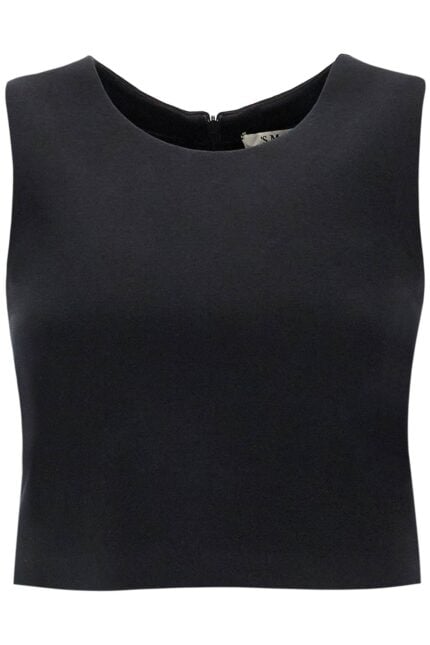 'S MAX MARA 'dazzy' Jersey Scuba Crop