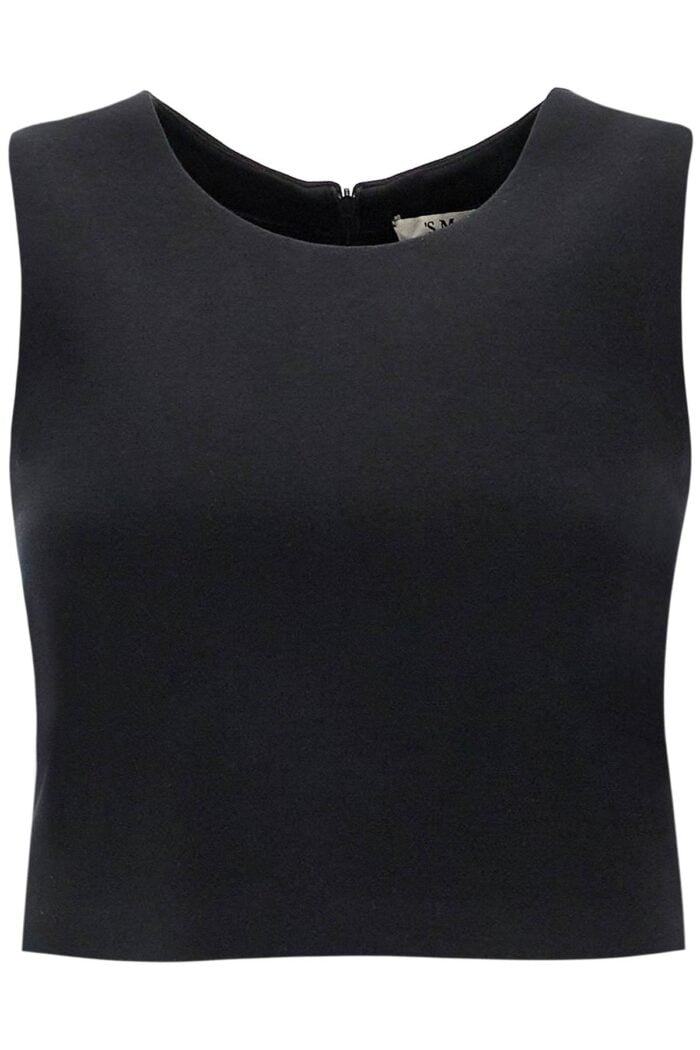 'S MAX MARA 'dazzy' Jersey Scuba Crop