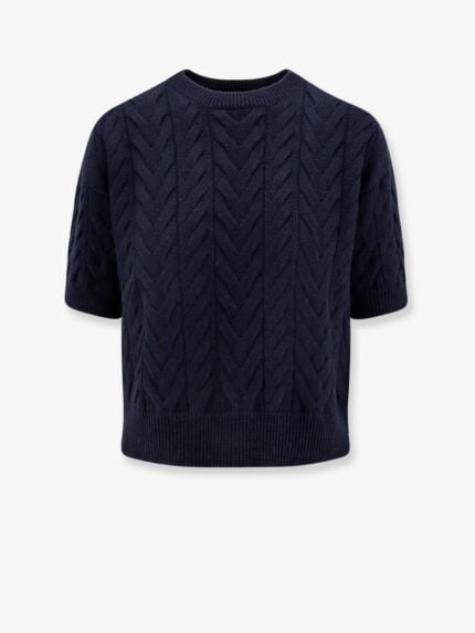 'S MAX MARA Dominus Wool Sweater With Cable Knit